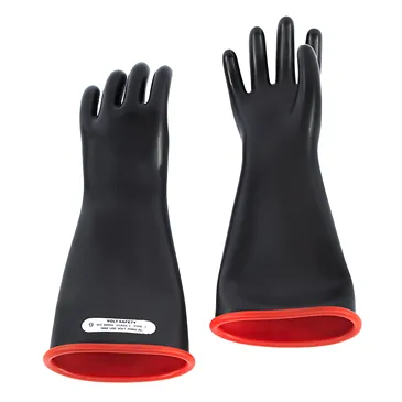 Insulated Glove Class 1 (7.5kV) Rolled Edge Dual Colour &ndash; Volt Safety