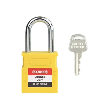 Padlock Chrome Plated Steel Shank 38mm &ndash; Volt Safety