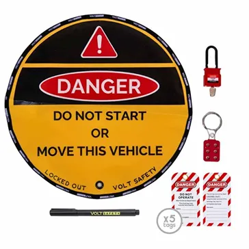 60cm Steering Wheel Lockout Cover Kit &ndash; Volt Safety