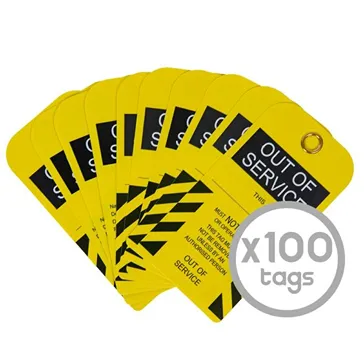Out Of Service Lockout Tag &ndash; Volt Safety-100pack
