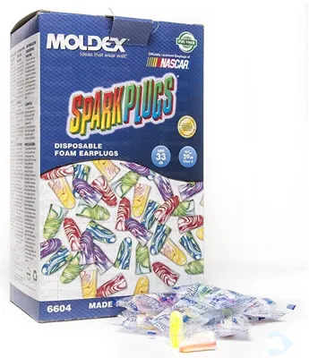 Moldex&reg; SparkPlugs&reg; Disposable Earplugs